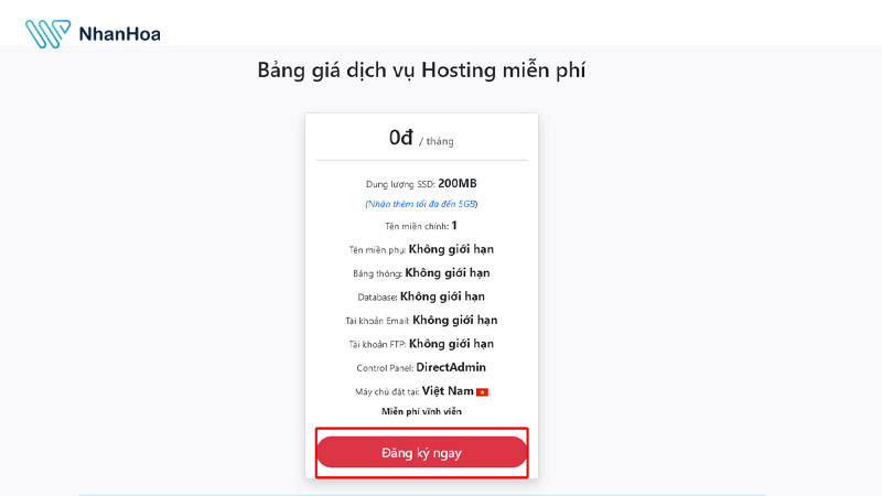 123HOST Free chính là lựa chọn hoàn hảo dành cho bạn