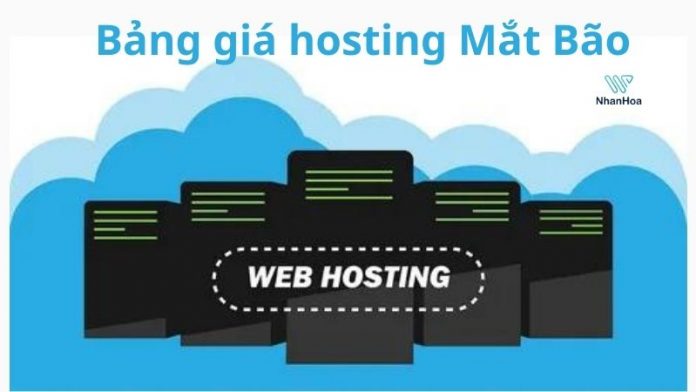 Bảng giá hosting Mắt Bão và những lưu ý khi chọn hosting