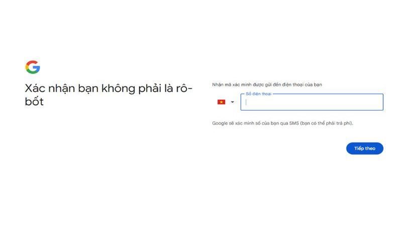 Tạo gmail cá nhân